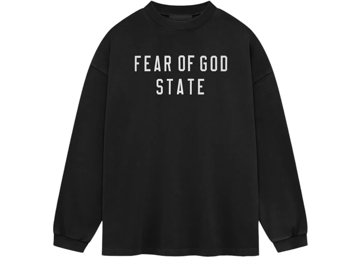 Мужская футболка с длинным рукавом Fear of God, Black