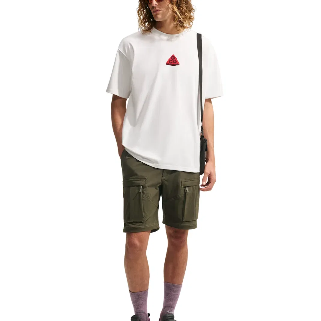 Мужская футболка Nike x ACG Dri-FIT Summit White, белый — фото 2