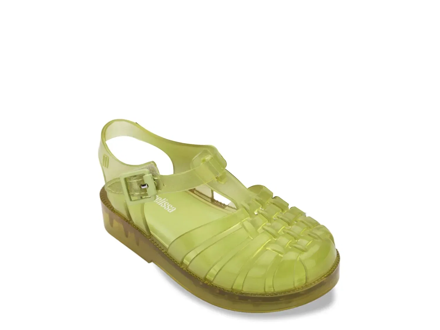 Сандалии рыболовные Posession из желе, Mini Melissa, темно-зеленый