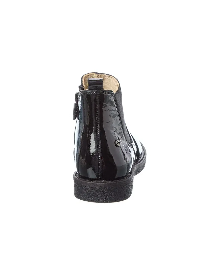 Детские ботинки на молнии замша Naturino Arthur Patent Bootie, черный — фото 3