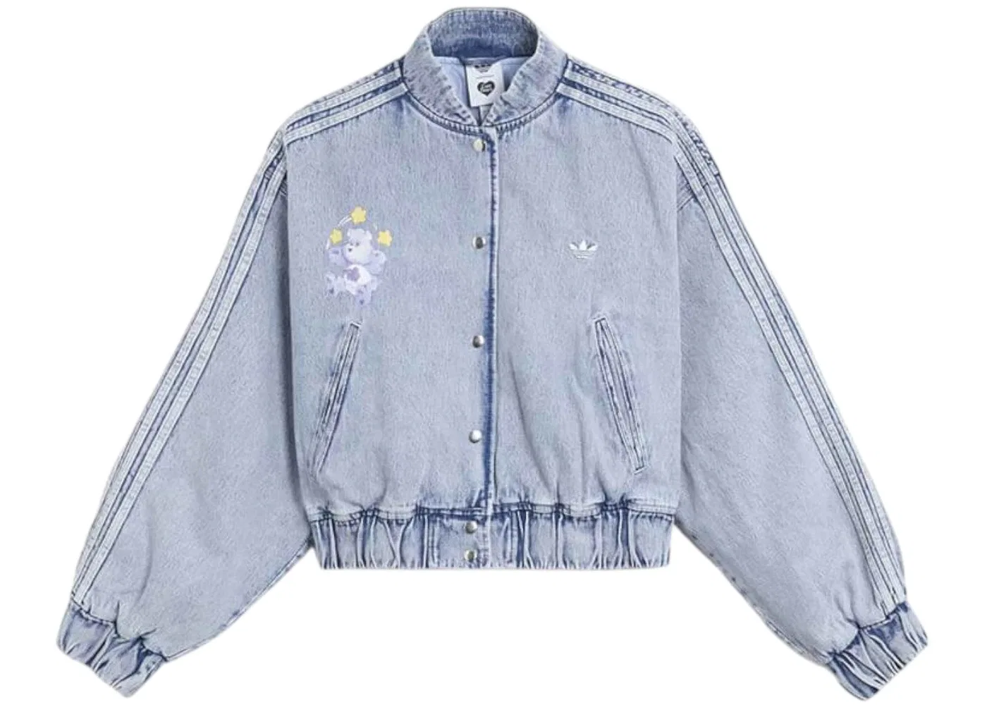 Мужская куртка-бомбер с принтом Adidas x Care Bears, Blue