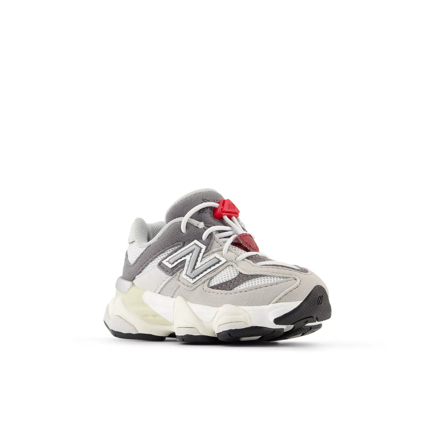 Детские кроссовки с эластичной шнуровкой 9060 New Balance, Raincloud With Castlerock — фото 2