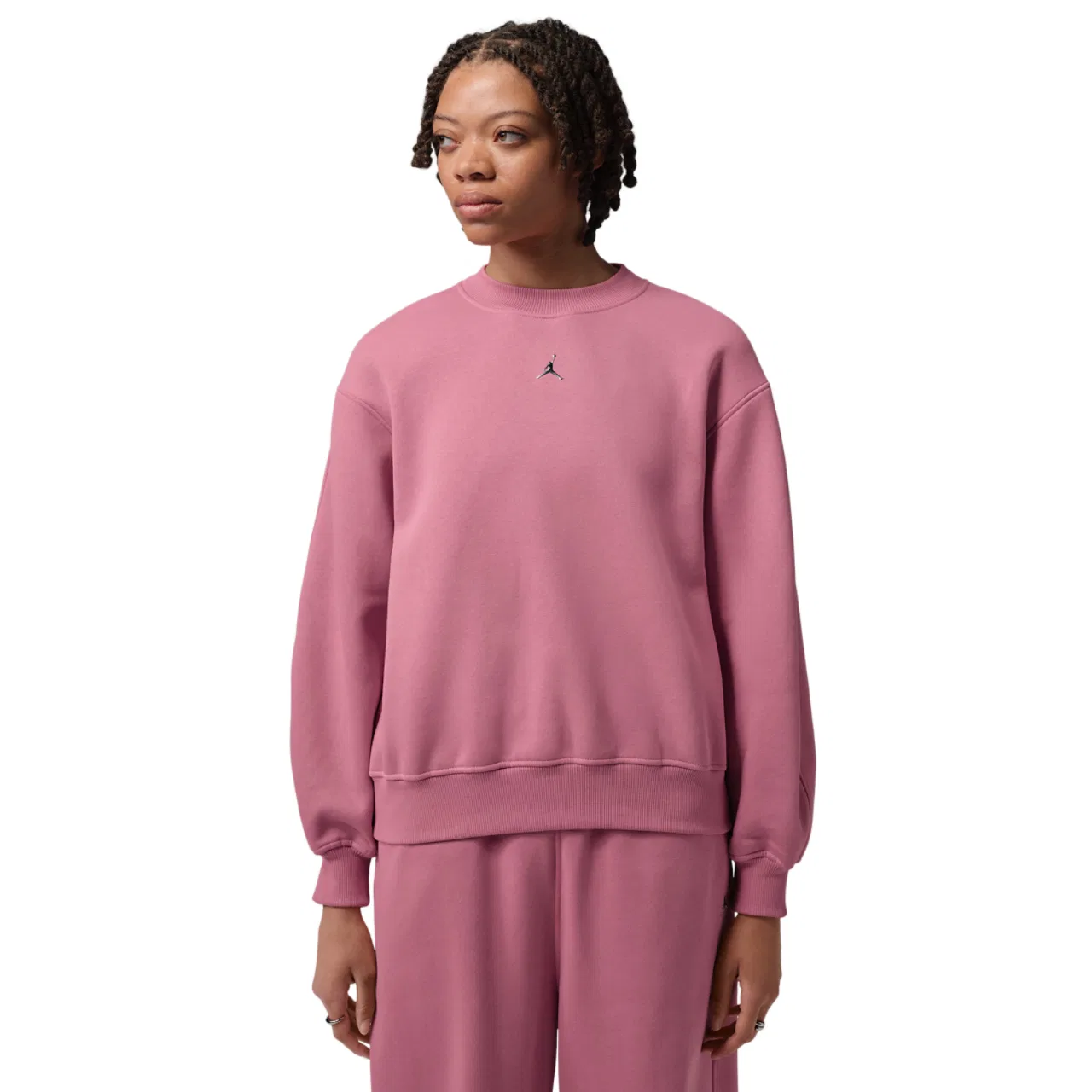 Женское худи из флиса средней плотности Brooklyn Fleece Jordan, Desert Berry