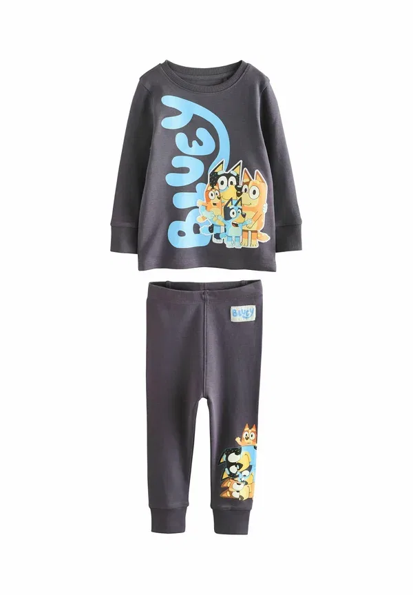 Пижамный комплект с принтом Bluey Regular fit license y snuggle 2 pack set Next, синий — фото 2