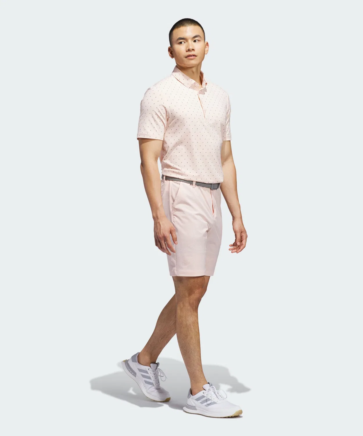 Мужские шорты с принтом Ultimate 365 9 Inch Melt Away Adidas, Pink — фото 3