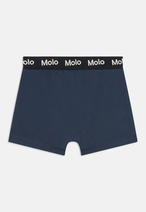 Брюки с принтом динозавров Justin 2 pack, Molo, темно-синий/зеленый — фото 2