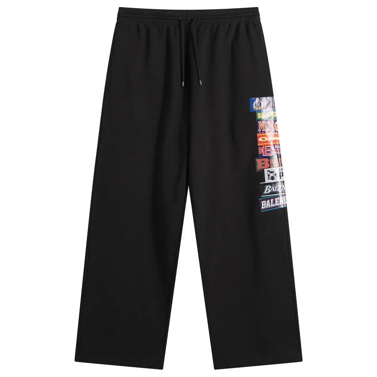 Джоггеры с принтом Baggy bumper stickers Balenciaga, Black