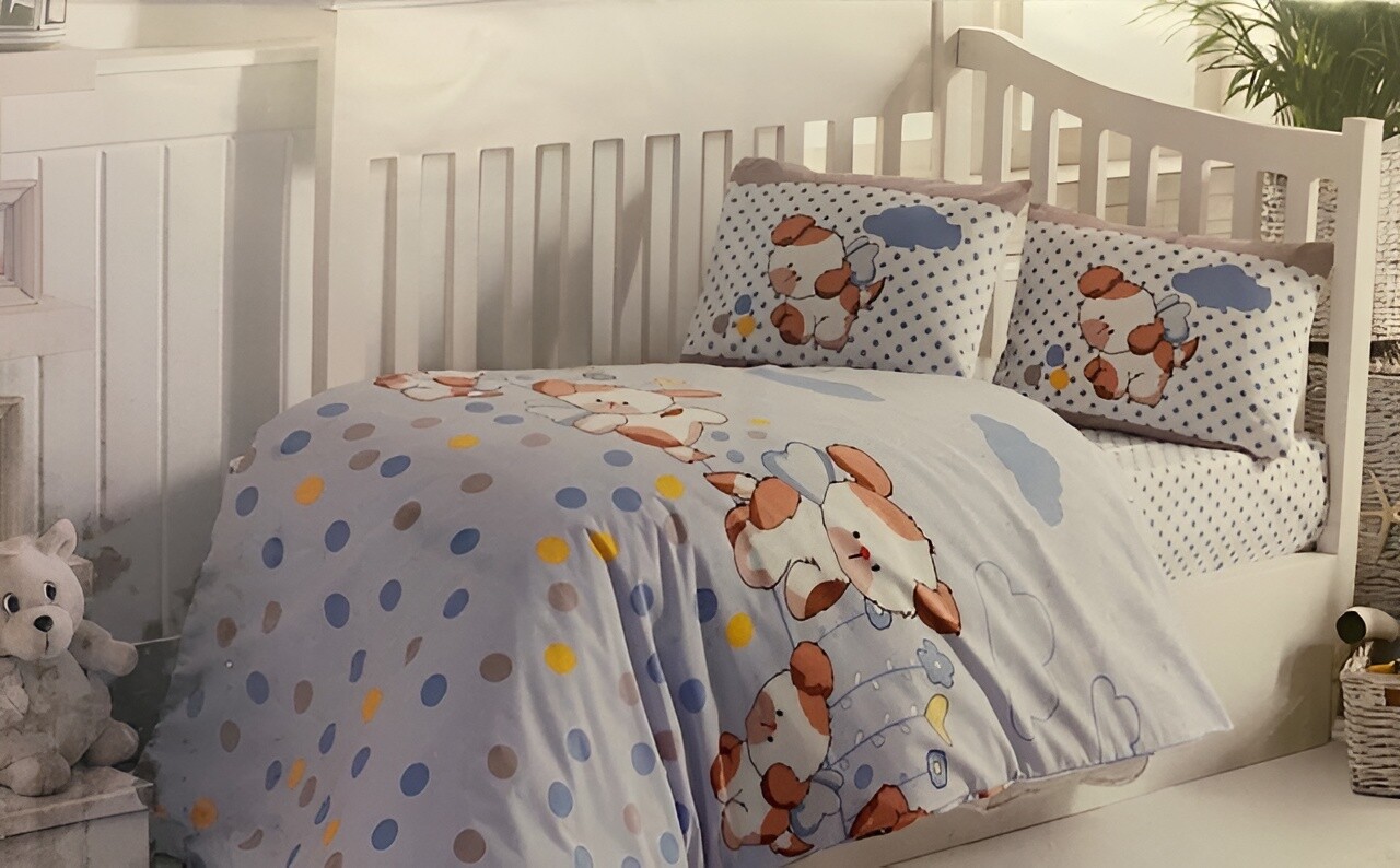 

Комплект детского постельного белья Daunex Dream Puppy, 100×135 см, 2 предмета