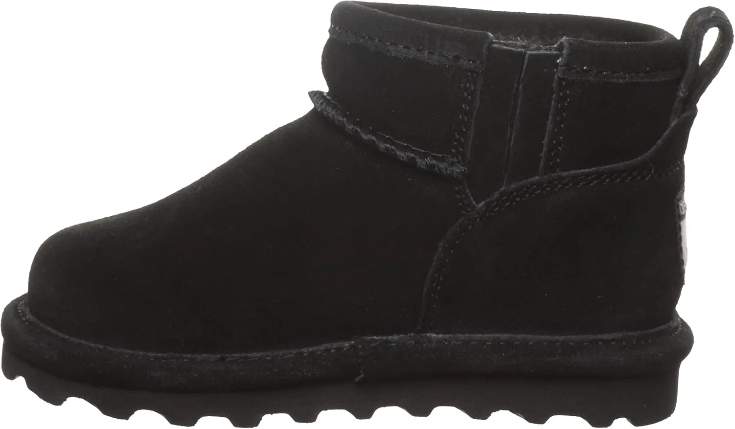 Детские ботинки для девочек Bearpaw Kids Shorty BEARPAW, Black — фото 3