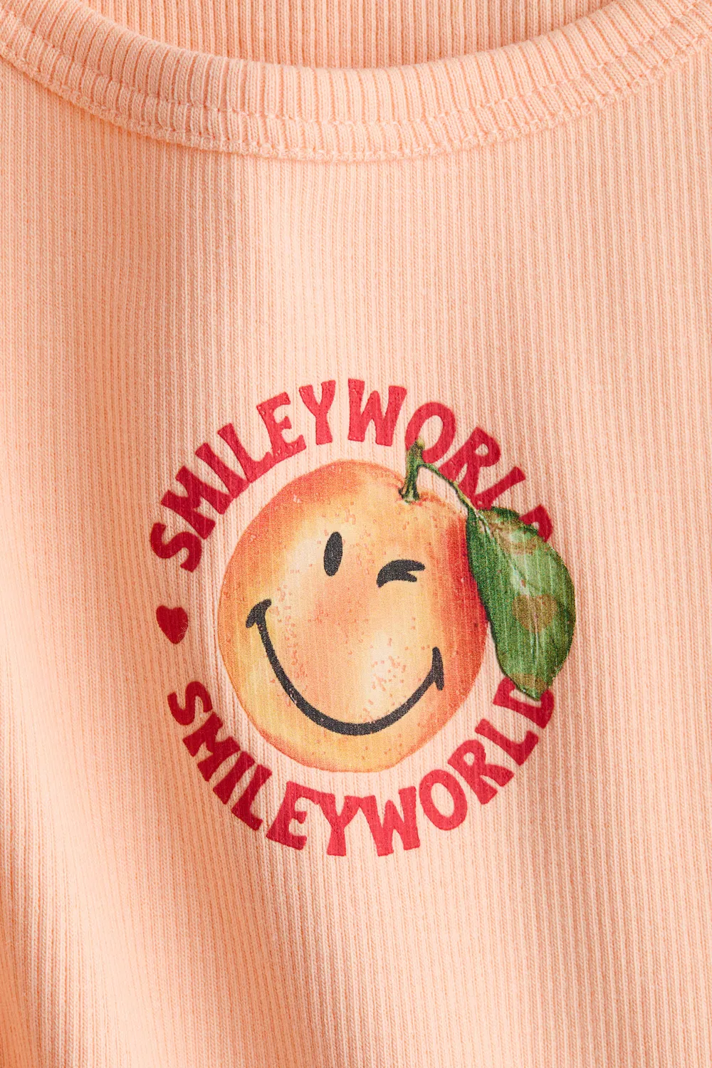 Майка с узором H&M, Orange/Smileyworld — фото 2