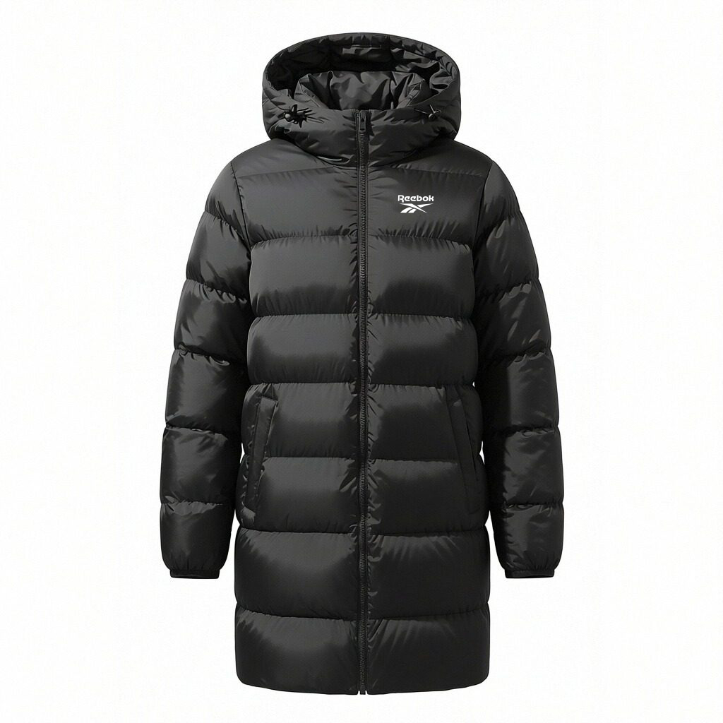 

Пуховик Unisex с капюшоном утепленный Reebok, черный