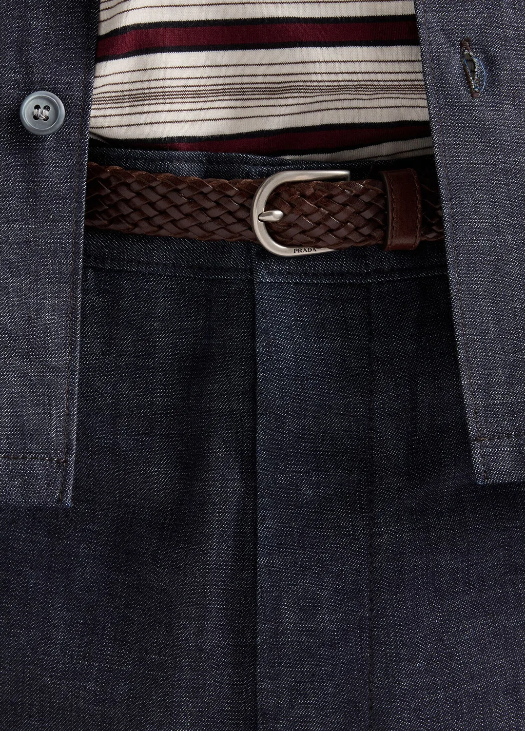 Бермуды Prada, blue — фото 3