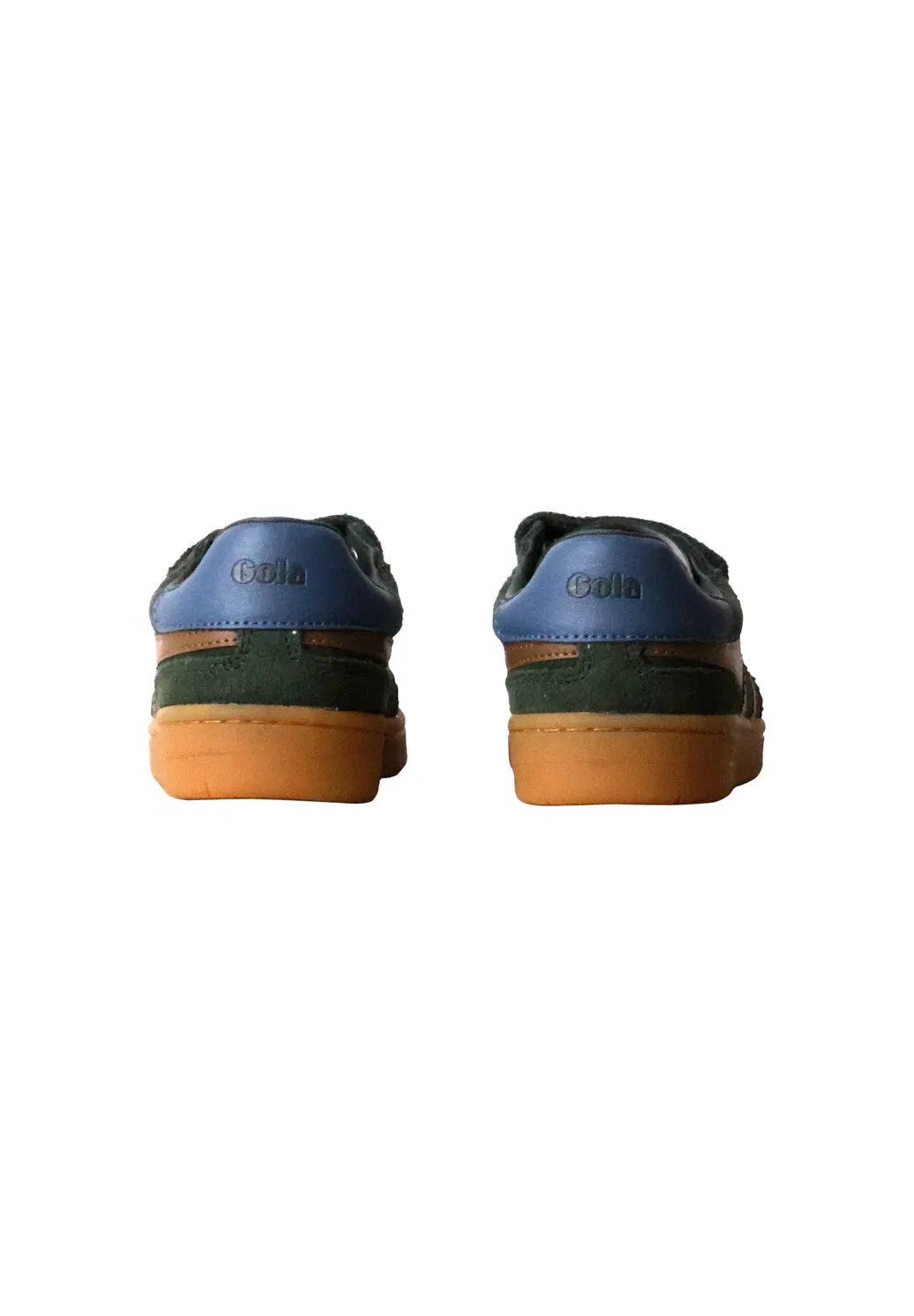 Детские кроссовки Basket enfant viper strap Gola, Vert — фото 4