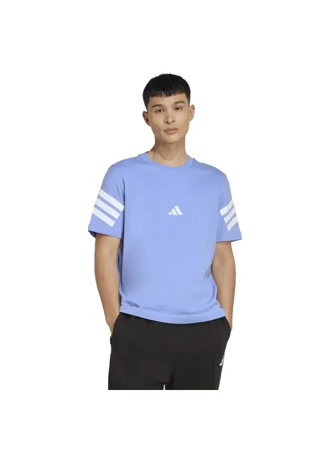 Футболка с принтом полос Future Icons Adidas, синий