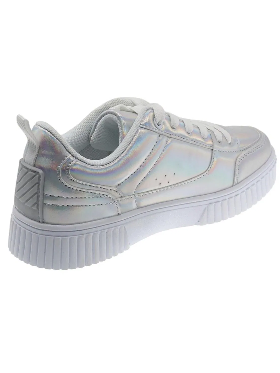 Кроссовки Beppi в стиле Casual Shoe серебристого цвета — фото 2