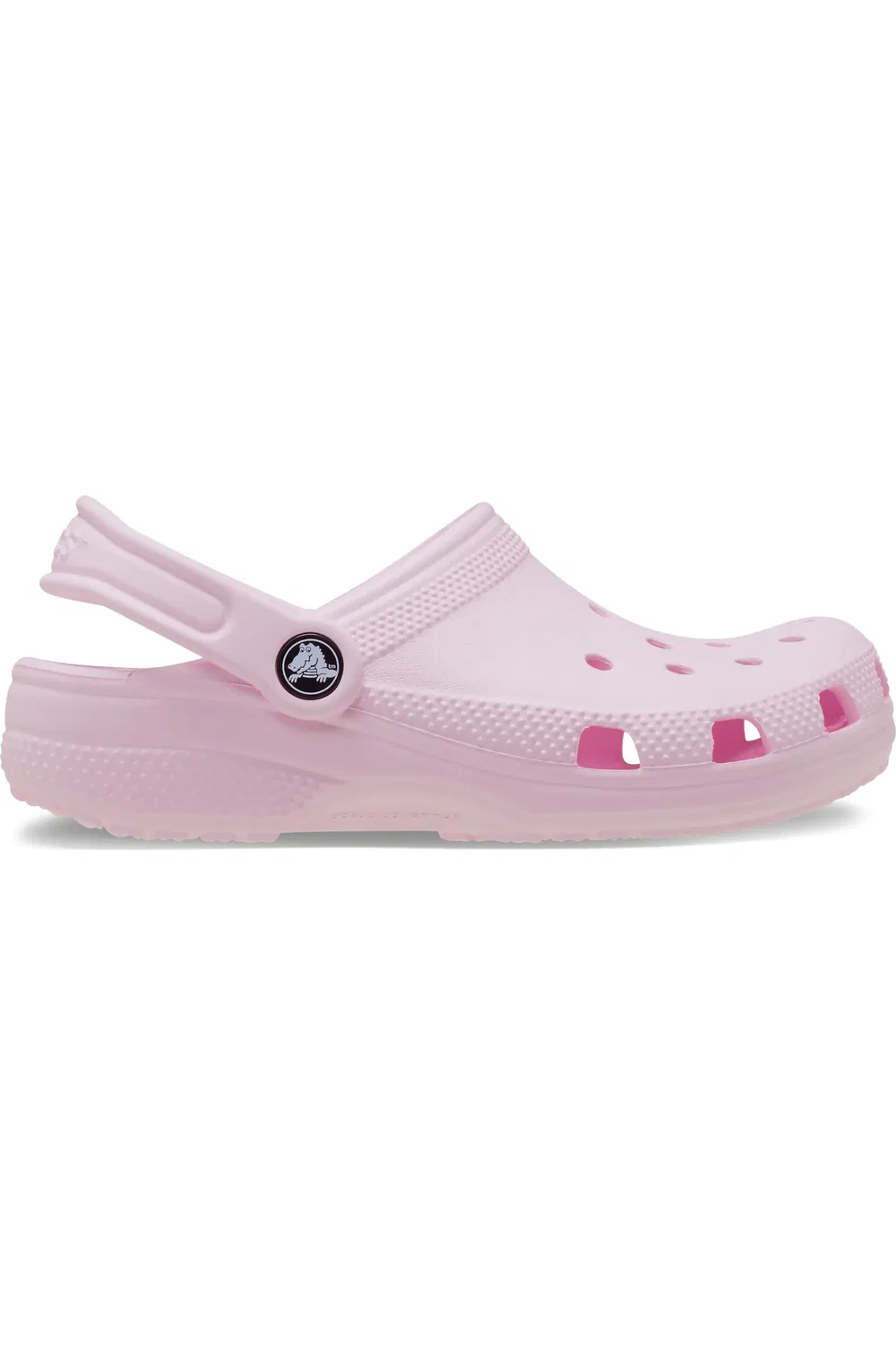 Детские клоги легкие Croslite Classic Clog Crocs, Pink Milk — фото 2