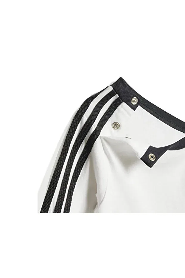 Детский комплект из денима с длинным рукавом Adidas, White — фото 3