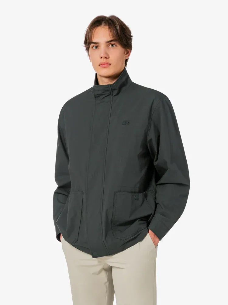 Куртка с высоким воротником LACOSTE, Gray