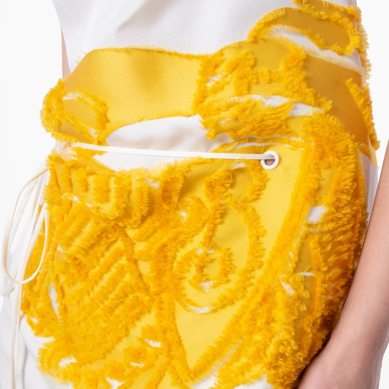 Платье мини с принтом Equestrian Knight Burberry, Sunflower Ip Pattern — фото 2