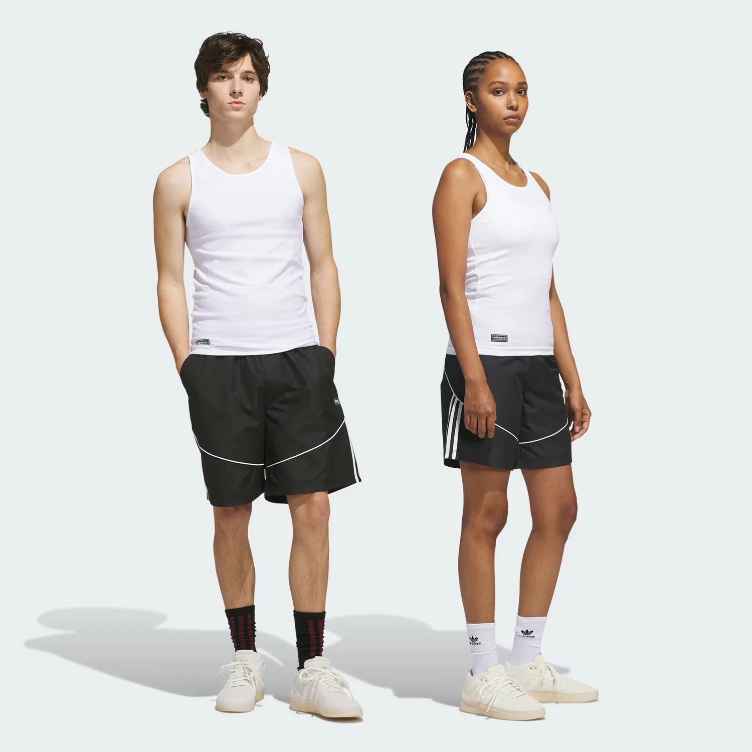 Шорты свободного кроя Offside Water Adidas Originals, черный