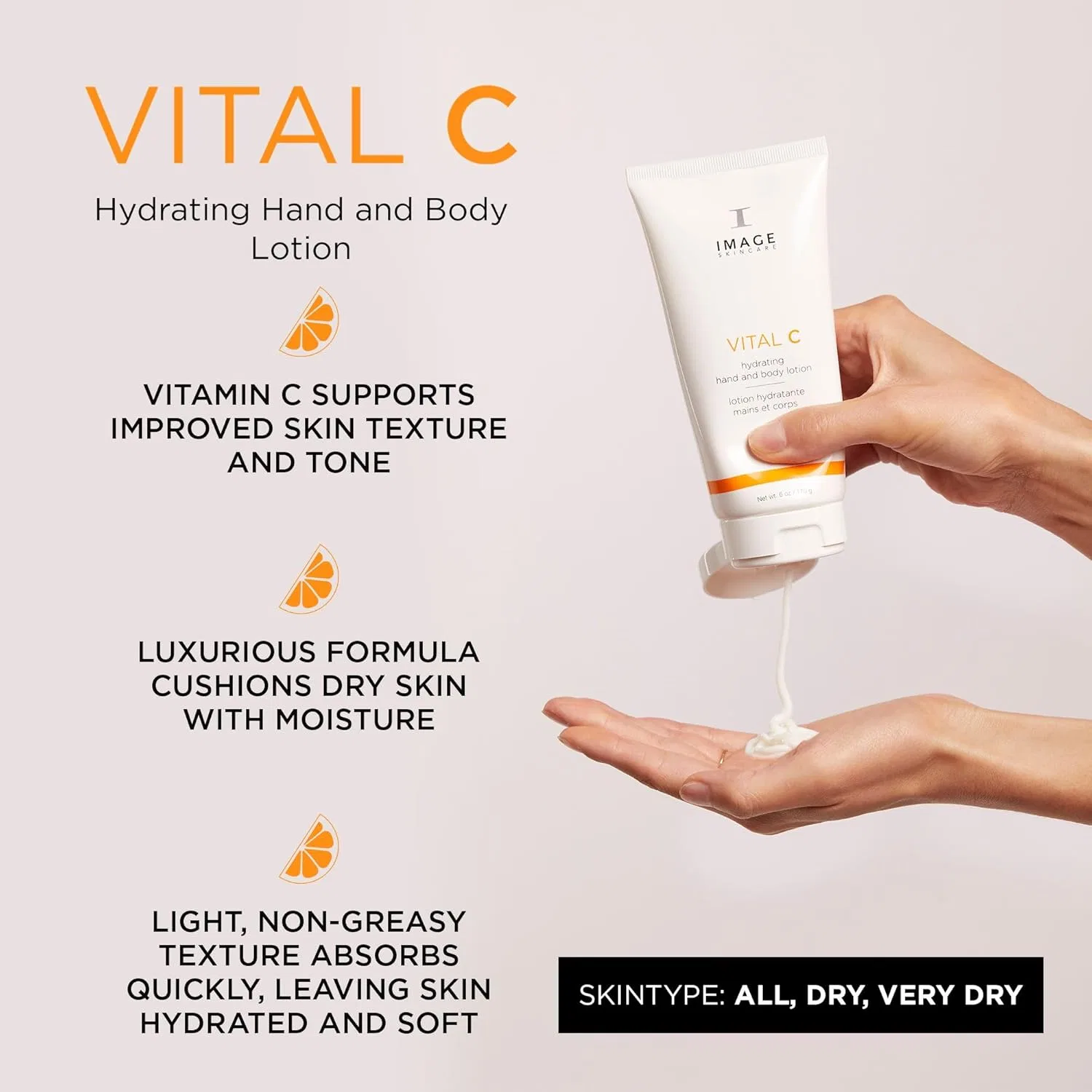 Лосьон для тела и рук Vital C Hydrating, IMAGE Skincare, 170 мл, Shea Butter — фото 2