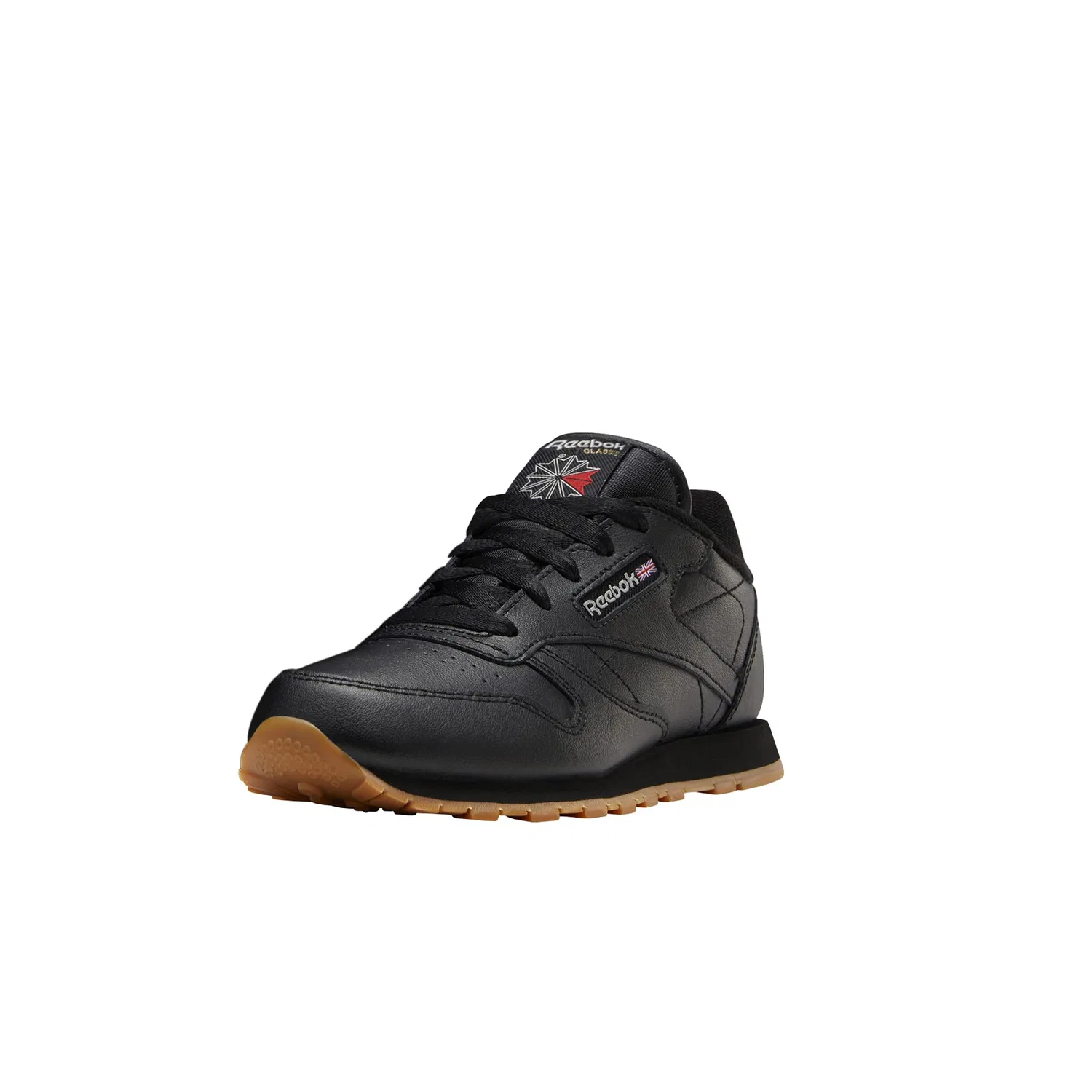 Детские кроссовки для мальчиков Classic Leather Reebok, Black Rubber Int