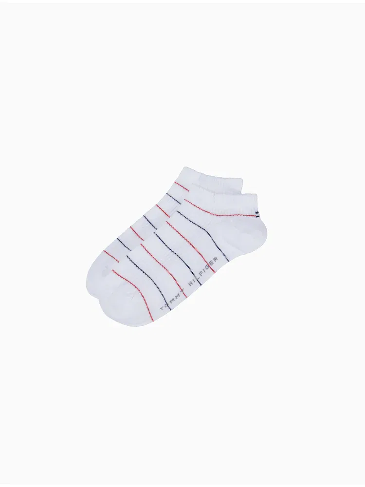 Носки TOMMY HILFIGER, Striped Rib, White