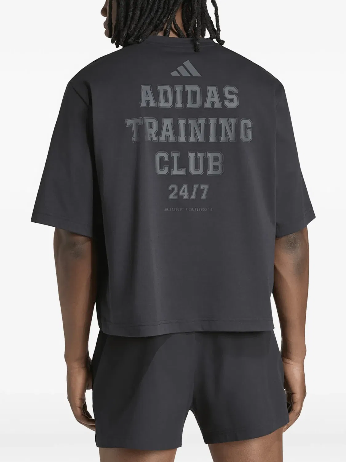 Короткая футболка D4T PrimeLift Adidas, черный — фото 3