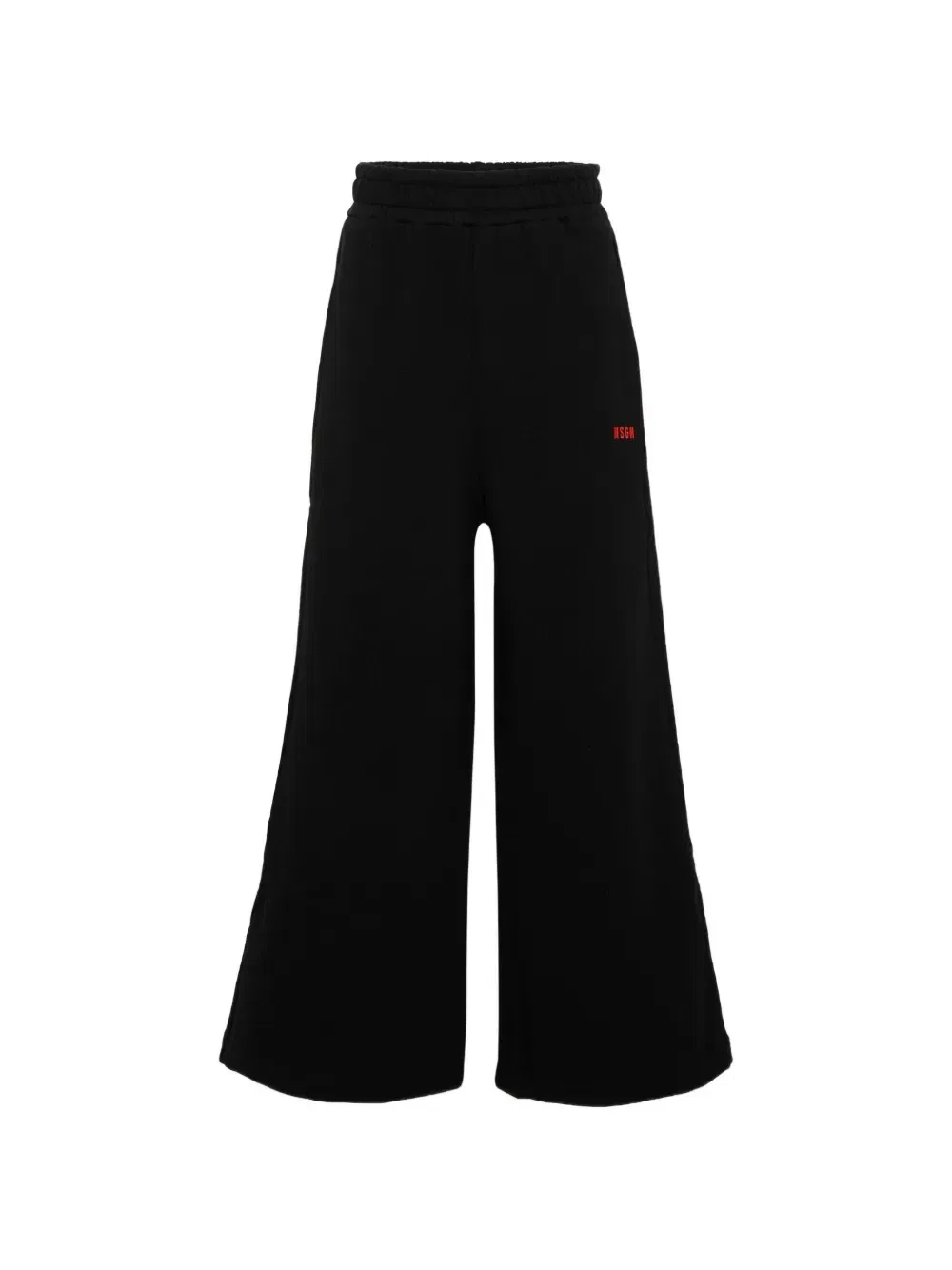 Брюки спортивные с лампасами и логотипом Msgm Kids, черный