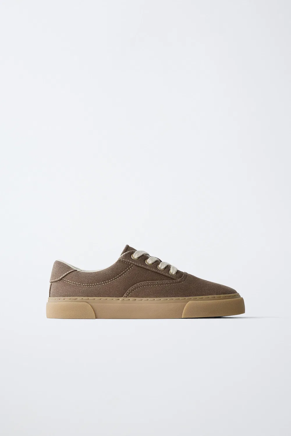 Кроссовки на шнуровке ZARA, Brown