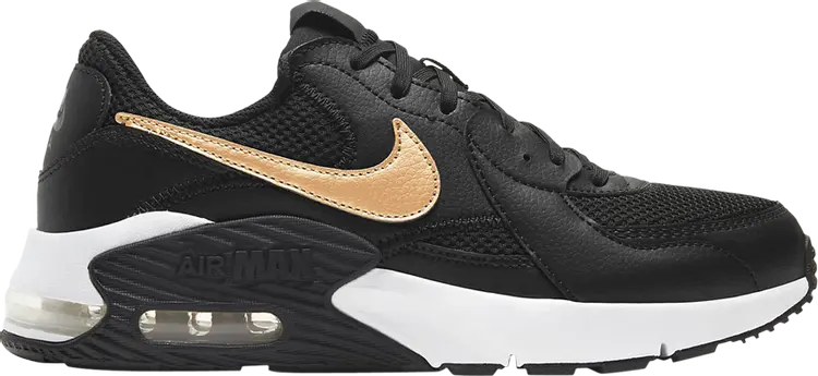 

Кроссовки Nike Wmns Air Max Excee 'Black Metallic Gold', черный