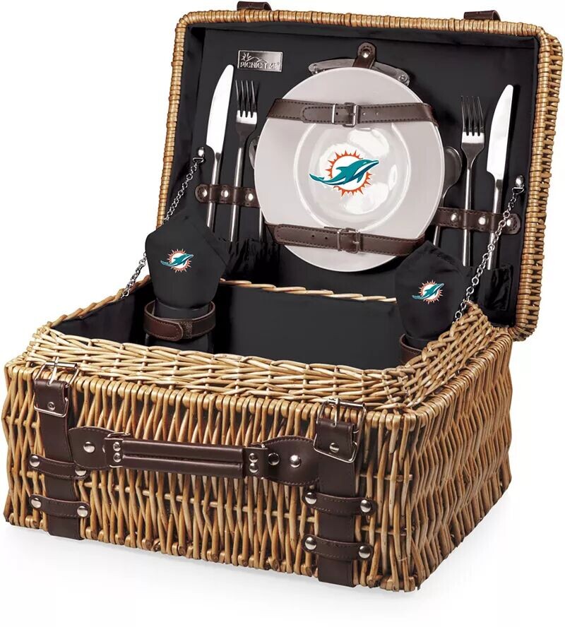

Picnic Time Майами Дельфинс Корзина для пикника