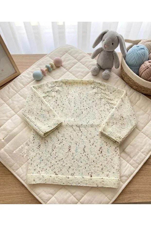 Детский кардиган с длинным рукавом Hand knitted children's cardigan Meyi Taki Tasarim, Multicolor — фото 2