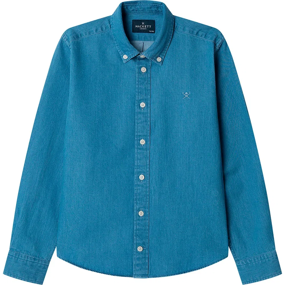 Рубашка с длинным рукавом HK301760 Hackett, синий