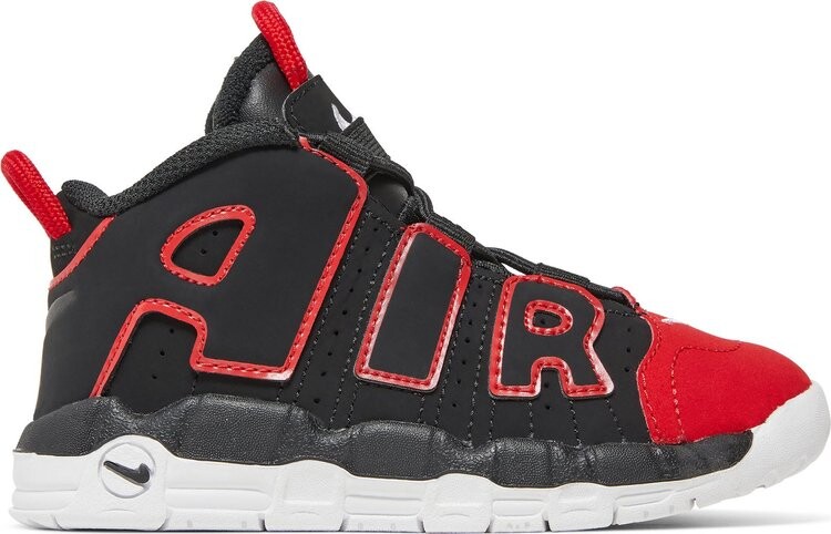 

Кроссовки Nike Air More Uptempo TD 'Red Toe', черный