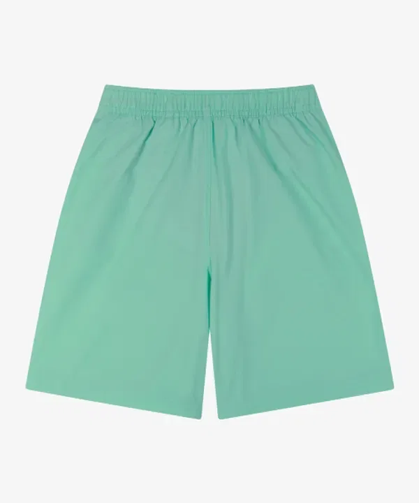 Шорты хлопковые серферские, The North Face Kids, зеленый — фото 2
