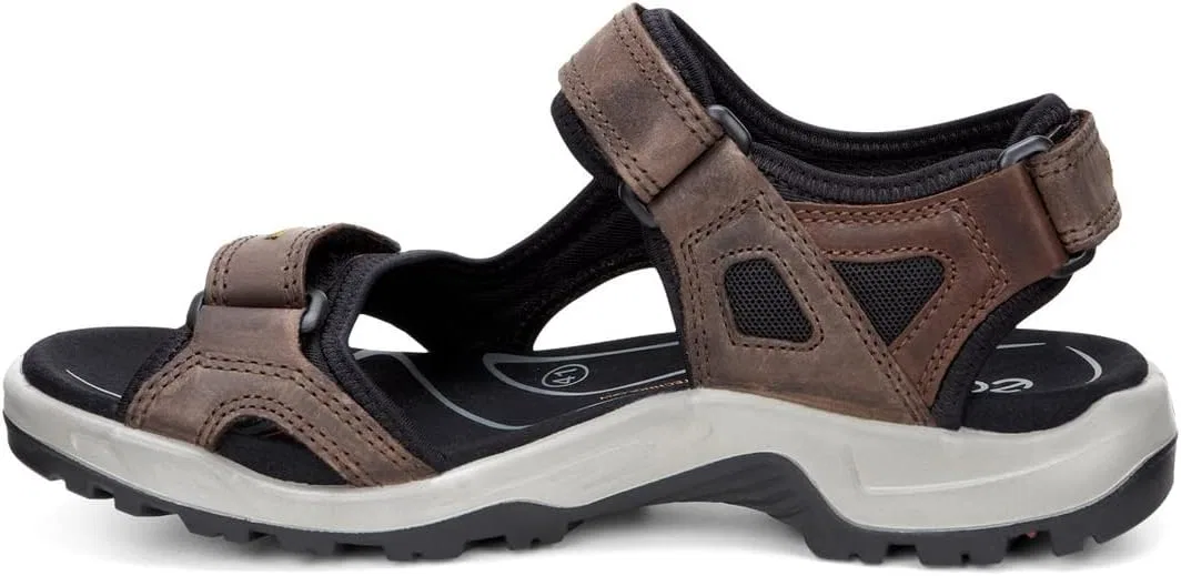 Спортивные сандалии ECCO Sport Yucatan, Эспрессо/Коричневый какао/Черный нубук — фото 4