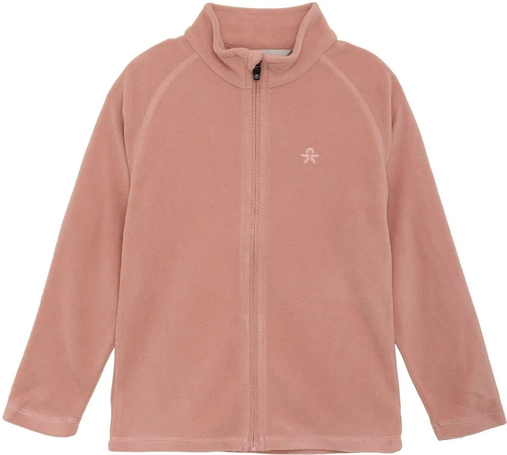Детская флисовая куртка на молнии Fleece Jacket Full Zip Color Kids, розовый