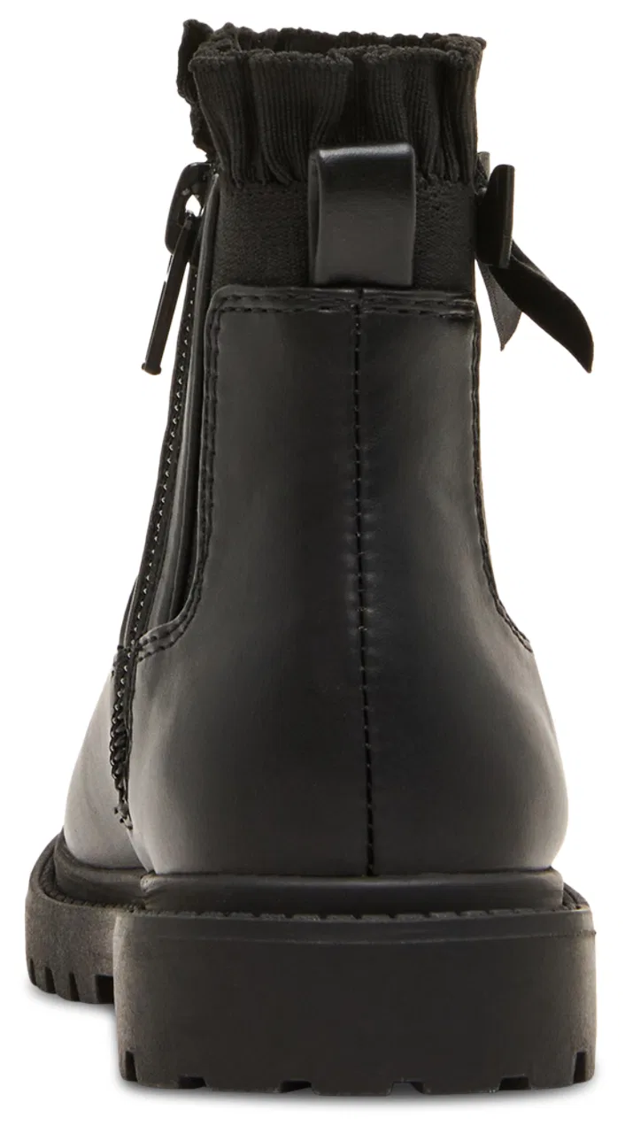 Детские ботинки для девочек с бантом Tbubbles Steve Madden, Black — фото 3