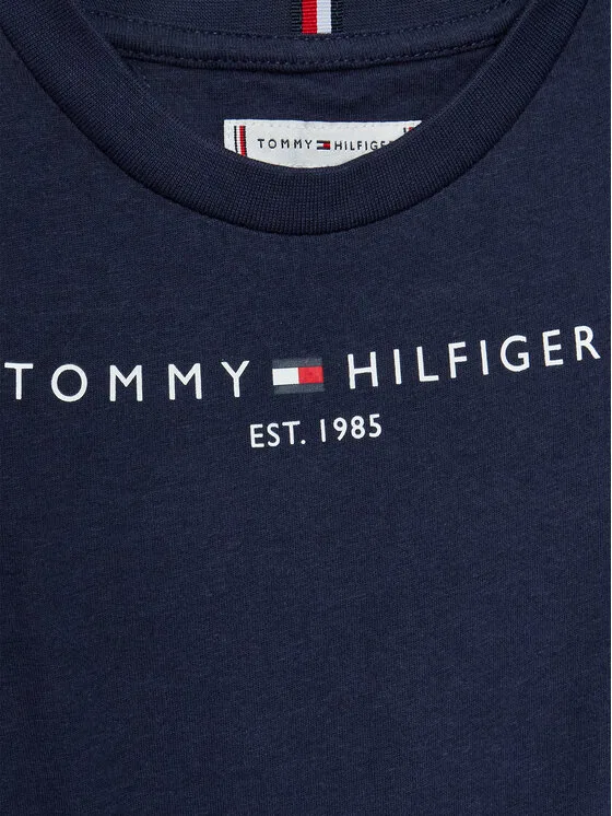 Футболка regular fit Essential Tommy Hilfiger, темно-синий — фото 3