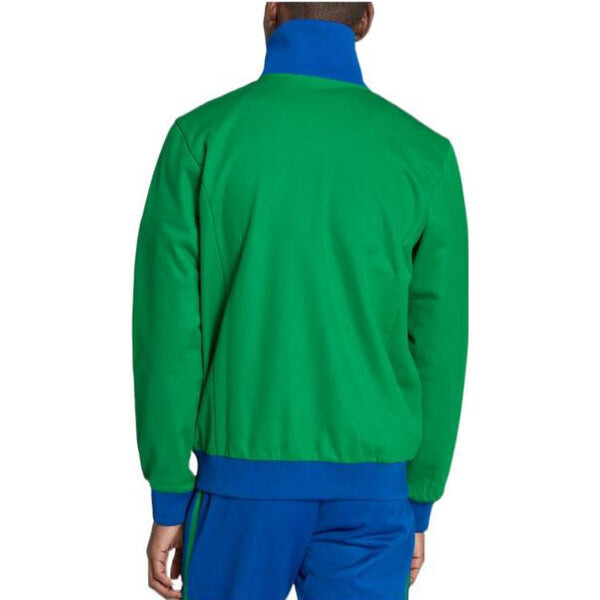 Куртка Men's adidas originals FW22 Side Classic Logo Printing Sports Jacket Autumn Green, зеленый — фото 3