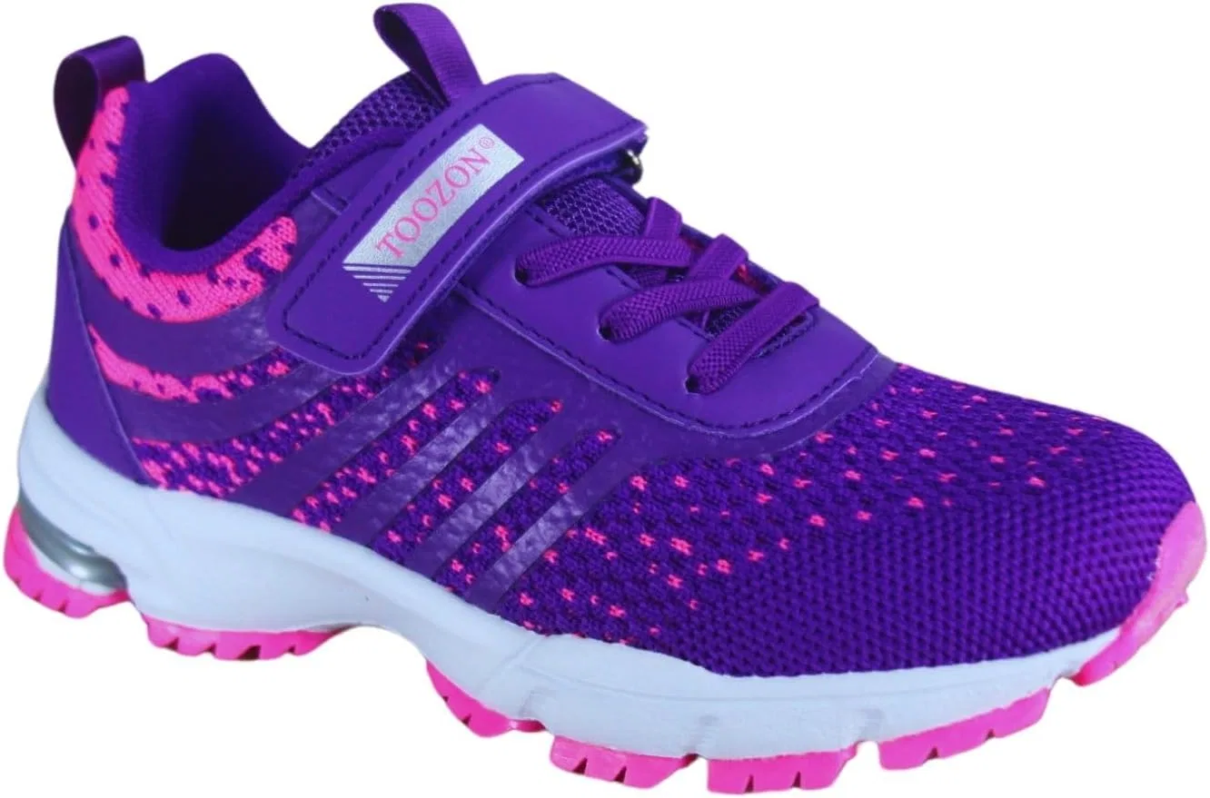 Детские кроссовки для бега с легкими ремешками toozon, Purple