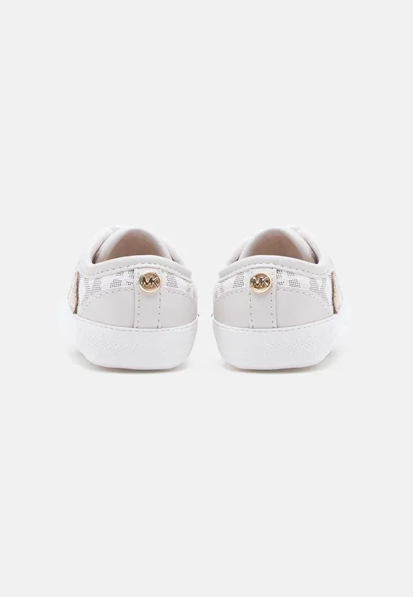 Обувь с принтом Baby brittania hearts Michael Kors Kids, Vanilla, ванильный — фото 2