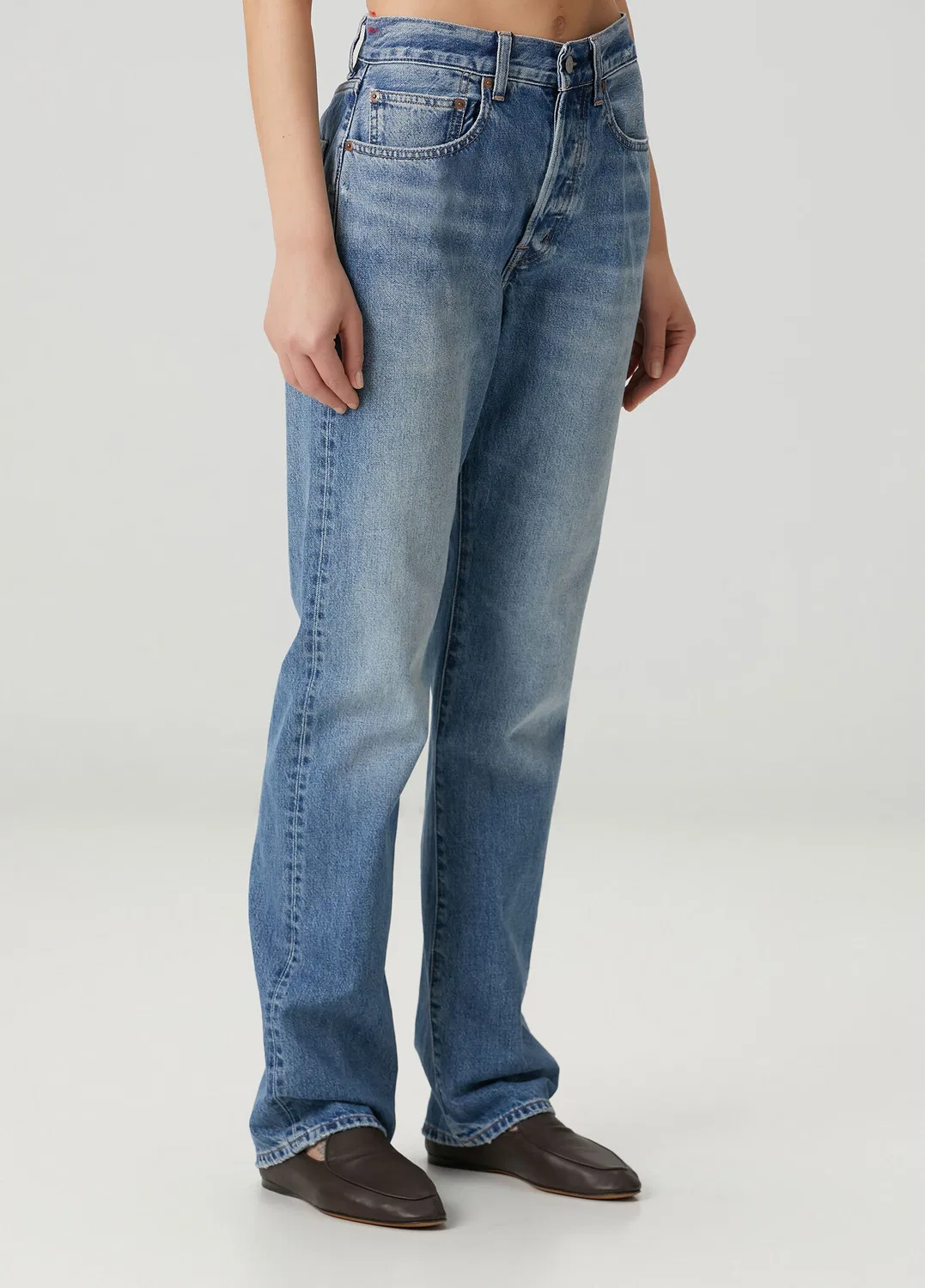 Джинсы Relaxed Straight Polo Ralph Lauren, mavi — фото 3