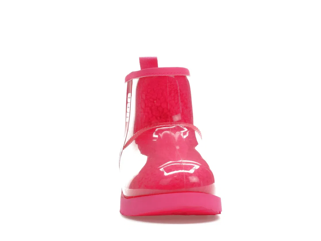 Детские сапоги с коротким голенищем UGG Classic Clear Mini II Boot UGG, Rock Rose — фото 2