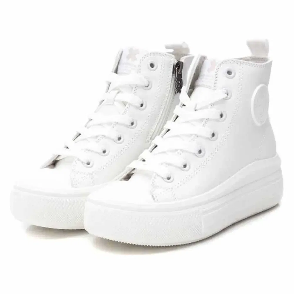 Детские ботинки для девочек с платформой Xti kids, White — фото 2