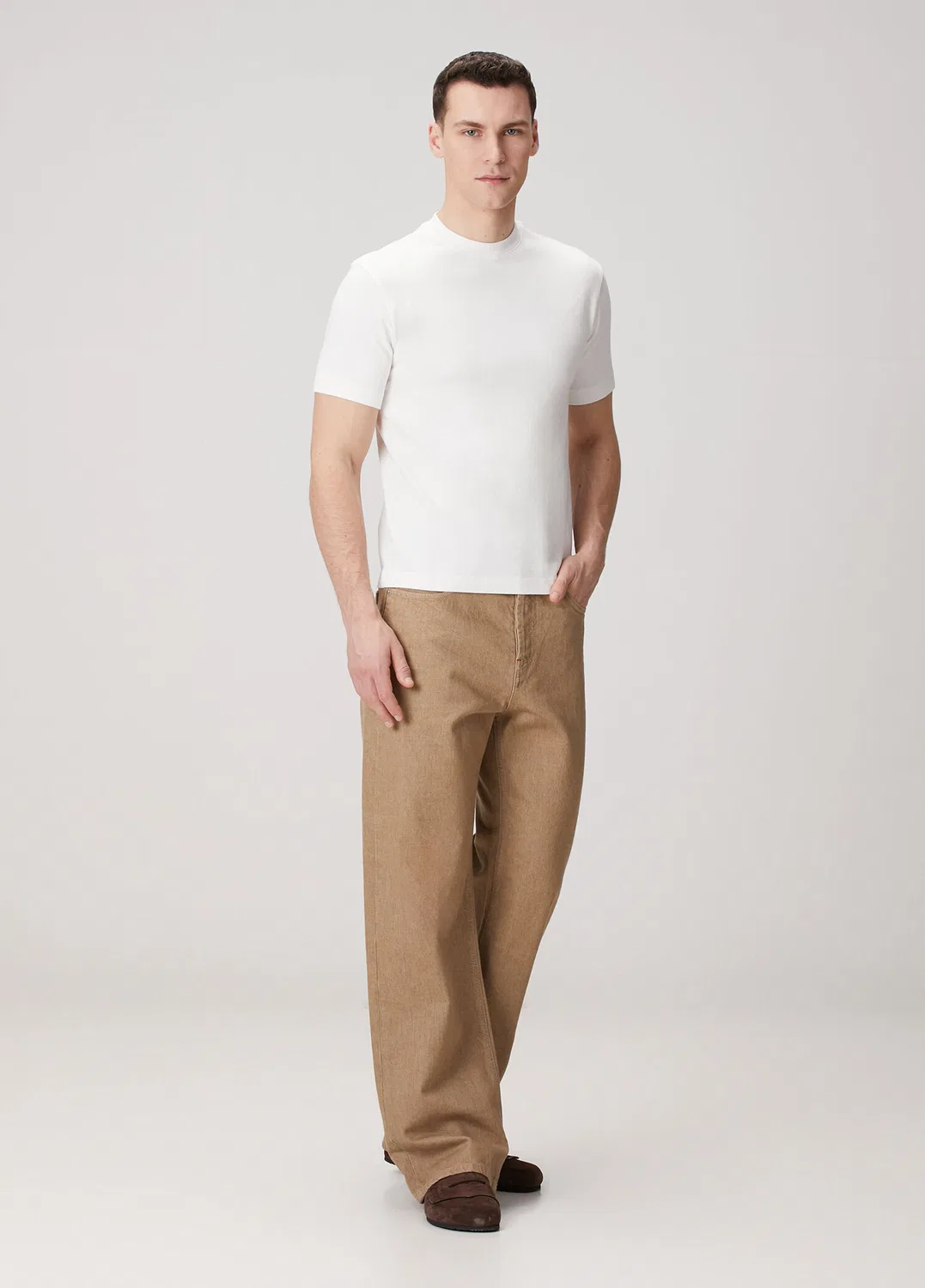 Футболка Jacquemus, кремовый — фото 2