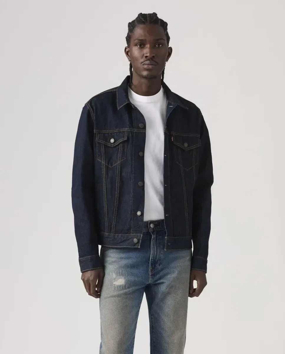 Мужская куртка-рубашка джинсовая Levi's, Azul Índigo