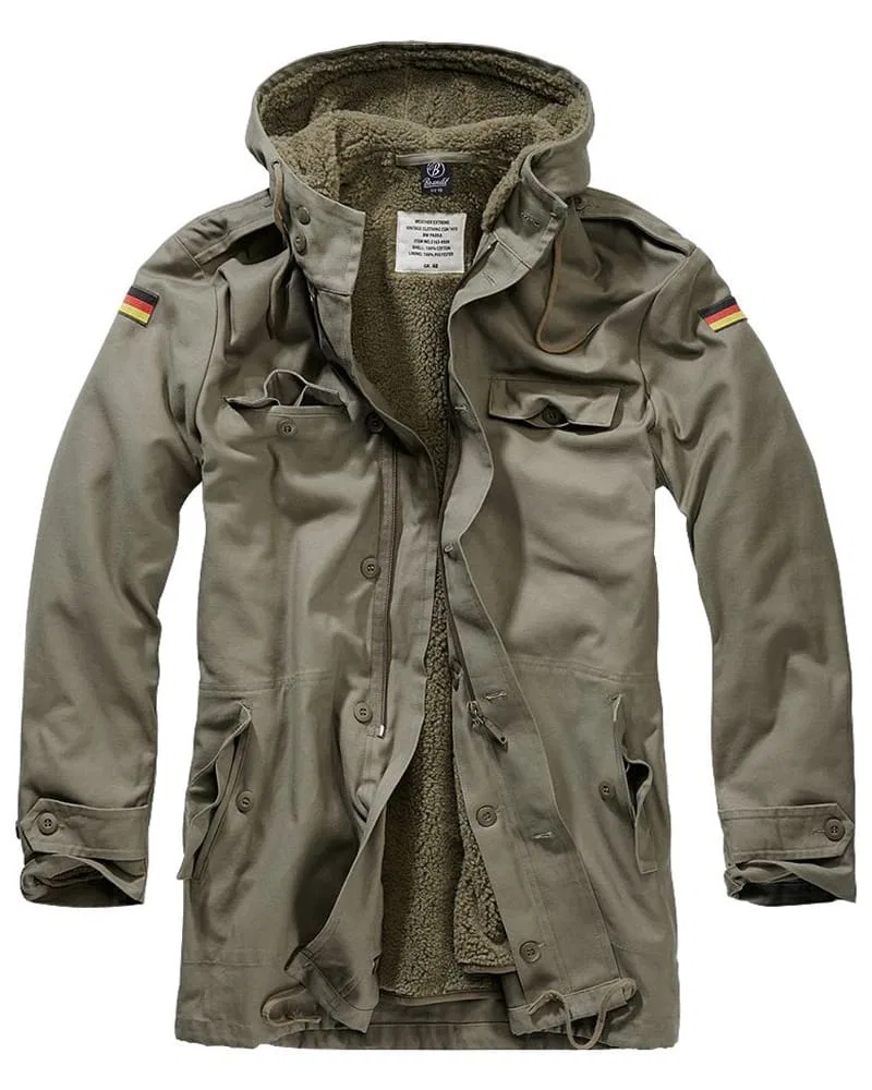 Мужская парка Bw Parka Flag Brandit, Green