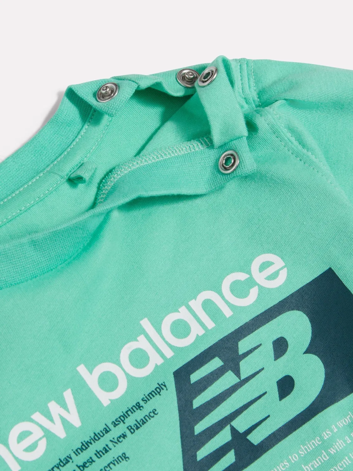 Футболка New Balance Green Players Graphic New Balance, зеленый — фото 4